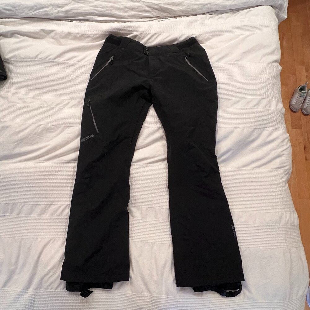 Marmot Women's Ski Pants (Size X-Large), Black, Excellent Condition